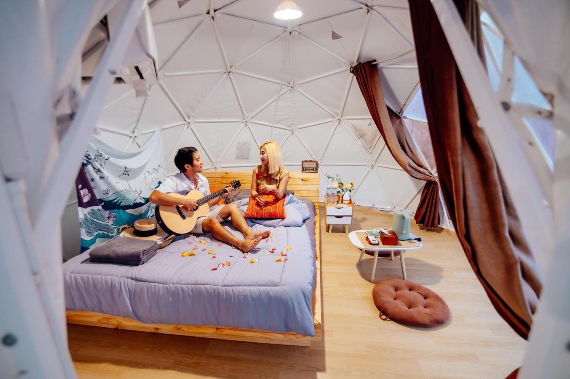 Phu Morinn Camping ม่อนแจ่ม Mon Jam Kültér fotó